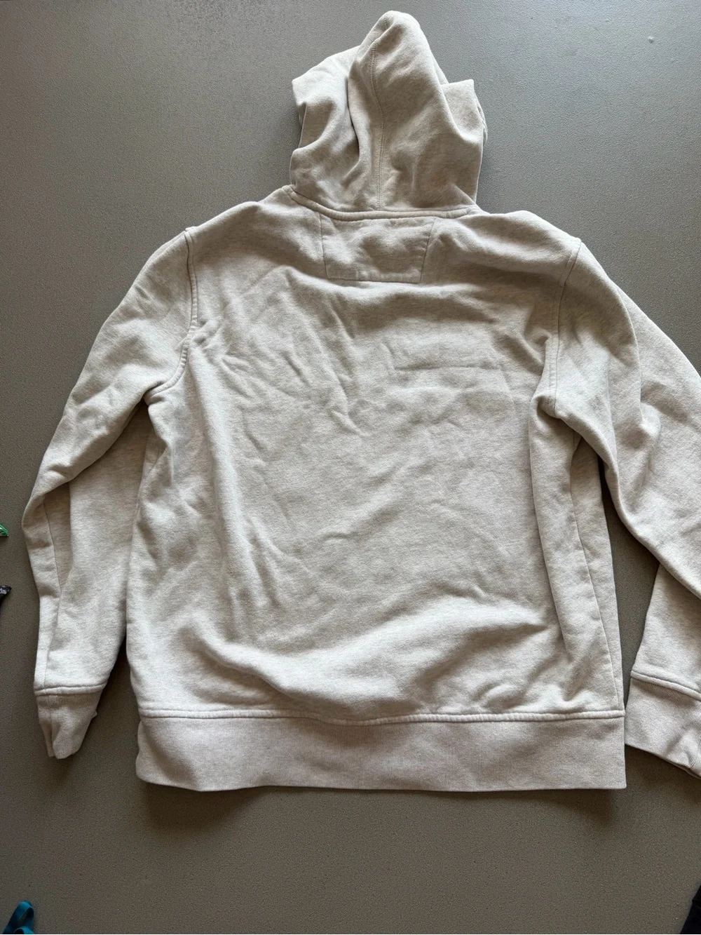Banana Republic Cream Logo Hoodie